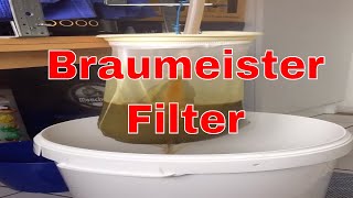 Braumeister Filtration  Hobbybrauer  Heimbrauer  Craftbeer  Homebrewing  Bier [upl. by Eiramnerual]