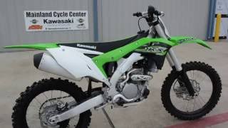 7749 The All NEW 2017 Kawasaki KX250F Overview and Review [upl. by Bilski]