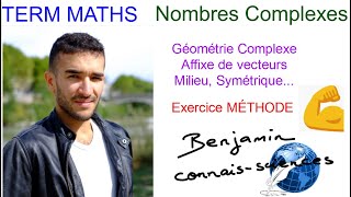 TERM MATHS NOMBRE COMPLEXE GÉOMÉTRIE COMPLEXE AFFIXE DE VECTEURS PARALLÉLOGRAMME [upl. by Swanson]