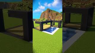 Minecraft Modern House🏠 shorts youtubeshorts [upl. by Asilanom142]