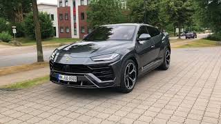 The Brand New 2018 Lamborghini Urus Cold Start Up Acceleration amp Pure Sound [upl. by Nylrehs]