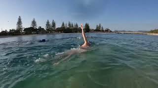 Triathlon Swim Training On The Gold Coast [upl. by Etteuqaj]