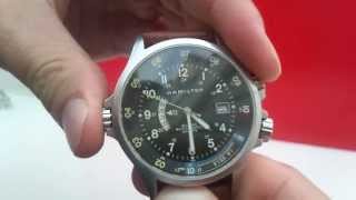 Hamilton Khaki Navy H7764503gp [upl. by Yarrum]