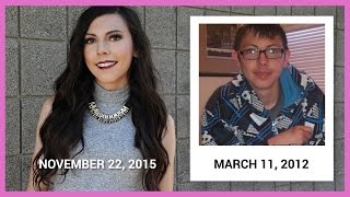 Male to Female  Transgender Transition Timeline  Casey Blake [upl. by Sutsugua]