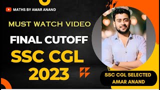 SSC CGL 2023 Mains Cutoff  SSC CGL MAINS 2023 Expected Cutoff [upl. by Kooima]