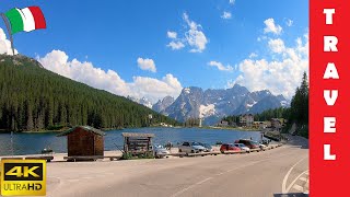 Driving in Italy 10 Around Monte Cristallo Tre Cime Lake Misurina 4K 60fps [upl. by Moitoso]