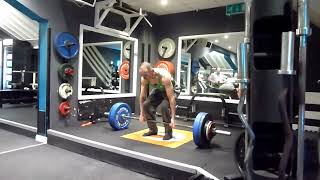 Felix McAlinden Deadlifting 135kg x 3 11th November 2024 [upl. by Leynad]