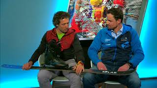 WintersportCheck  Olympiazweiter Peter Schlickenrieder und Skilehrerausbilder Martin Brandlhuber [upl. by Mcdade877]