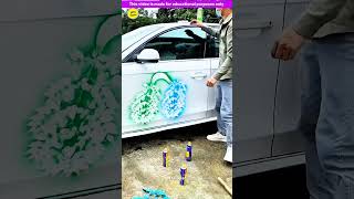 Incredible smart spray paint work 😍 Gadgets Smart Appliances Kitchen Utensils Home Inventions [upl. by Aidne968]