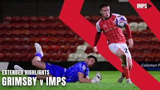 Extended highlights  Grimsby Town v Imps [upl. by Ynamad]