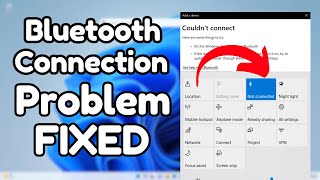 How to Fix Bluetooth on Windows 11 Cant Connect Step by Step Guide [upl. by Daveda355]