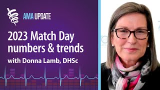 Class of 2023 Main Residency Match results data and trends with NRMPs Donna Lamb DHSc [upl. by Leahcimaj]