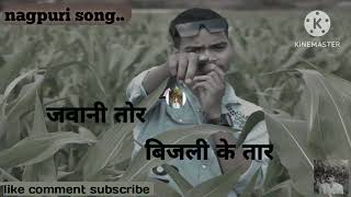 jawani to bijli ke taar nagpuri song [upl. by Emelen]