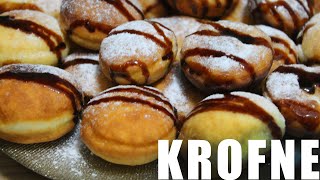 Krofne te shpejta dhe te buta  Krofne recept shqip [upl. by Arondell]