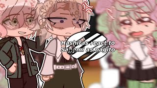 Hashiras react to Sanemi as Nagito  pt 12  kny x danganronpa  read desc [upl. by Emoryt]