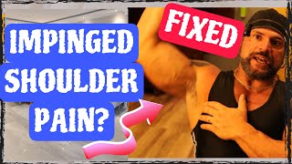 Step by Step How I Fixed My PAINFUL Impinged Shoulder For Good [upl. by Sesom]