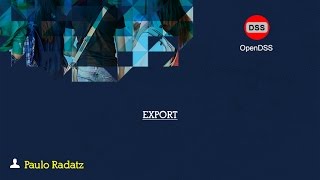 OpenDSS 13  Export e Visualize [upl. by Bird914]