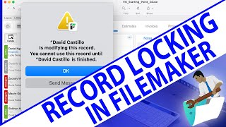 Record Locking Basics in FileMaker [upl. by Ysnat27]