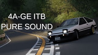 Toyota Corolla AE86 Hakone Ohiradai Touge Run  Assetto Corsa [upl. by Leirua252]