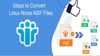 Steps to Convert Lotus Notes NSF Files using TrustVare NSF Converter Software on Windows OS [upl. by Anilahs]