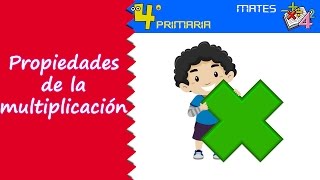 Matemáticas 4º Primaria Tema 2 Propiedades de la multiplicación [upl. by Aynat736]