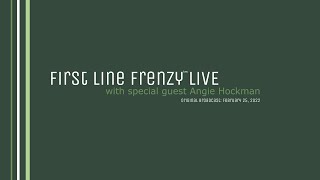 First Line Frenzy IG Live with Angie Hockman [upl. by Acnaiv161]