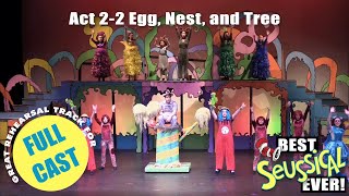 Seussical 22 Egg Nest and Tree [upl. by Leacim208]