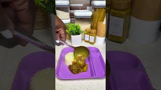 Church Chicken dinner for my toddlers foryou curry chicken cookingchannel [upl. by Littlejohn]