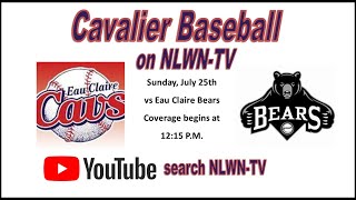 GM 1 Eau Claire Cavaliers vs Eau Claire Bears [upl. by Teddman815]