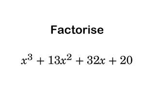 Factorize Cubic Polynomials Like a Pro [upl. by Gonzales]