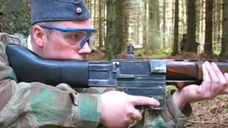 Airsoft War FG42 VFC Bar MP44 M1A1 POW Scotland [upl. by Chapland]