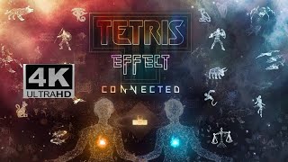 Tetris Effect Connected  Journey Mode  Normal  Area 2  4K [upl. by Wenoa997]