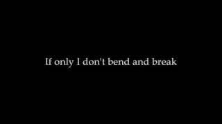 keane bend and break song and lyric [upl. by Alethia]