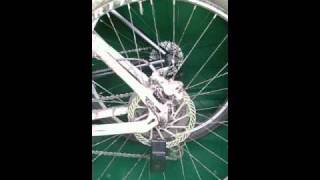 Bike lockCycle Security  How to use the Asgard Disc Lock  Alarm System on your bicycle [upl. by Appilihp166]