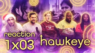 Hawkeye  1x3 Echoes  Group Reaction [upl. by Regni921]