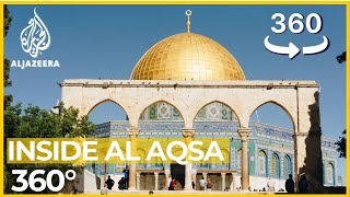 Al Aqsa 360° tour of Jerusalems holiest mosque [upl. by Sivia308]