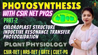 Photosynthesis 2  Chloroplast Structure and Function  Photooxidation Inductive Resonance Transfer [upl. by Skricki576]