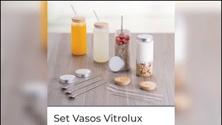 SET VASOS VITROLUX DE BETTERWARE [upl. by Acinnod]