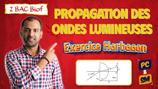 2BAC Biof  Les Ondes Lumineuses  Exercice Global  Astuces Bonus  avec Pr Noureddine [upl. by Yonit]