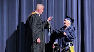 Graduation ceremony fulfills dream for 100 yearold Pearl Neumann [upl. by Arod]