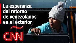 Venezolanos esperan volver a su país si Maduro sale del Gobierno [upl. by Edmee936]