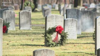 Wreaths Across America honors fallen soldiers in Windsor [upl. by Brendin]