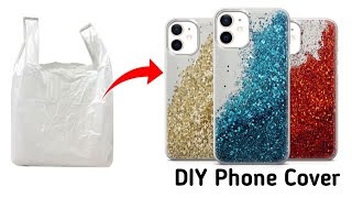 DIY Phone Cover at home  How to make phone cover at home using Plastic Carry Bag  Zuppe Ludo Game [upl. by Gottfried]