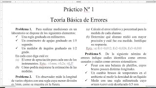 Resolución guía de errores problema 1 Instrumentos [upl. by Melgar]