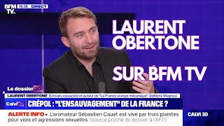 CRÉPOL  LAURENT OBERTONE EST LINVITÉ DYVES CALVI SUR BFM TV [upl. by Alvera464]