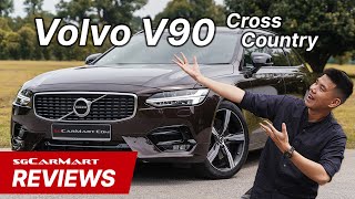 2020 Volvo V90 T6 R Design  sgCarMart Reviews [upl. by Adachi742]