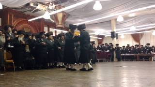 Tosher Rebbe Mitzvah Tantz Elul 5775 part 2 [upl. by Miuqaoj]