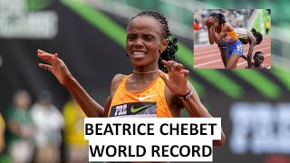 Beatrice Chebet  a women set new 10000 meters world Record under 29 Minutes [upl. by Ileana974]