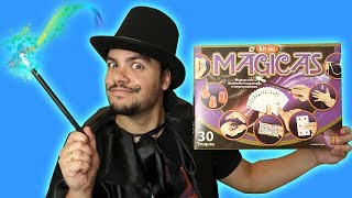 FAZENDO MÁGICA E REVELANDO TRUQUES  MAGIC KIT [upl. by Retloc]