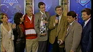 SUPERBOWL XXIX 1994 49ers ABC Postgame and Lombardi trophy presentation [upl. by Brittni359]